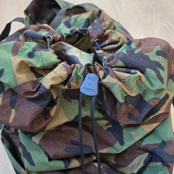 KL Feuchter Ringelai Dutch Army Compression Stuff Sack 100% Polyamide 26.63 oz - Picture 6 of 16